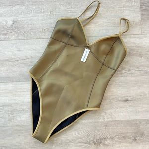 DOS GARDENIAS neoprene bodysuit